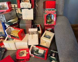 Collectible Christmas ornaments