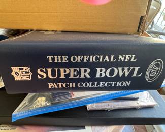 NFL patch collection