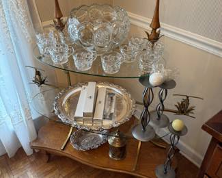 Great MCM originally shoe display but  awesome cart