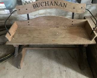 Vintage bench