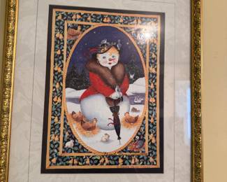 Brenda Harris Tustian lithograph