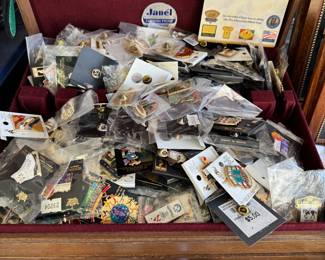 Many many Olympic Pins