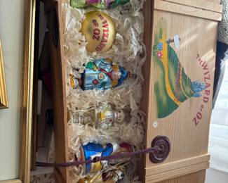 Wizard of oz ornament collection