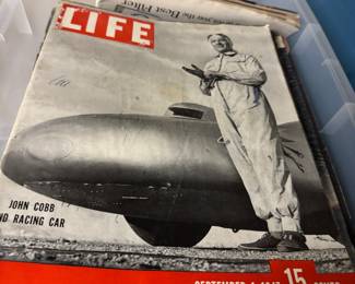 Vintage magazine collection