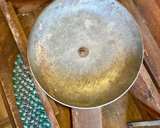 This large antique bell is pretty amazing! Would definitely be a conversation starter 