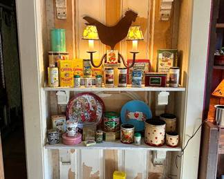 Vintage tin collection 