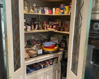 Pantry full of items 