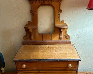 Victorian era, child’s doll dresser - very sweet