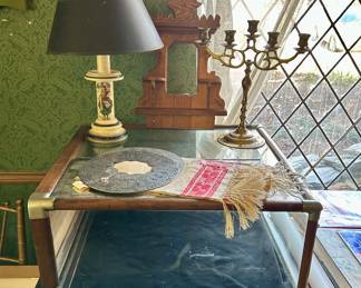 Very neat antique display case 