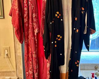 Wonderful 1930’s silk robes 