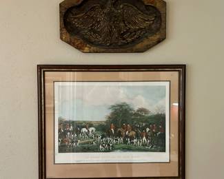 Wooden wall art and large selection of framed prints