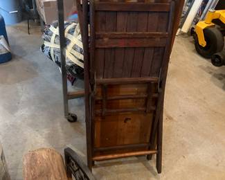 Antique Folding Chairs