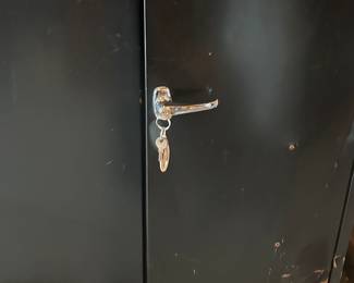Metal Cabinet - locking with keys