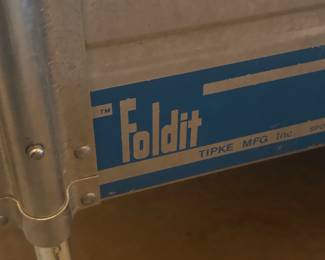 Fold it big wheel cart - folds flat!