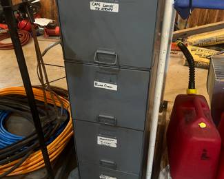 Vintage Metal file drawers (single drawers)