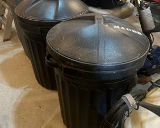 Trash cans