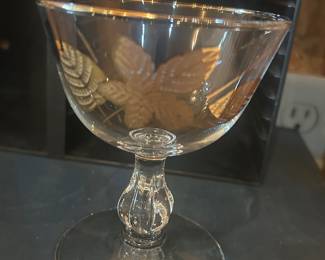Etched glass