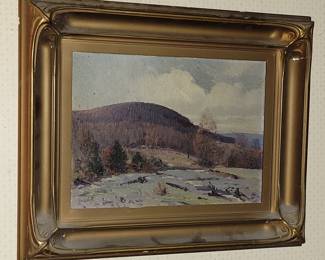 Alfred Heber Hutty landscape