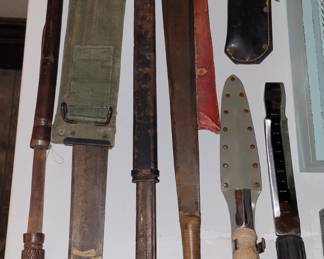 Various makers vintage knife collection, must see!
