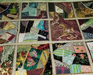 Crazy Quilt with bohemian flare