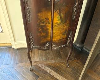 Music hand painted chest 