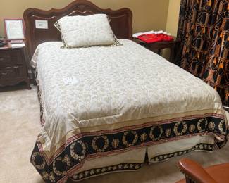 Set of matching full size beds 