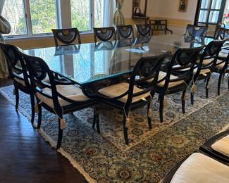 Dining Table with 16 chairs 