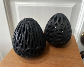 Oaxacan pottery luminary