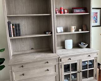 Pottery Barn shelf units ~