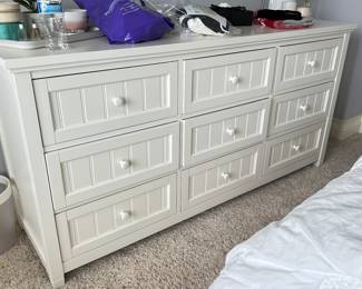 White Pottery Barn dresser ~