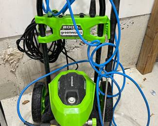 Greenworks pressure washer ~