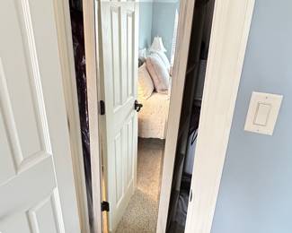 Pottery Barn swivel mirror / book shelf ~