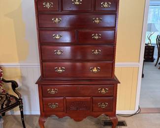 American Drew Highboy chest