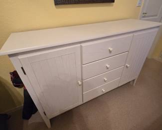 White dresser
