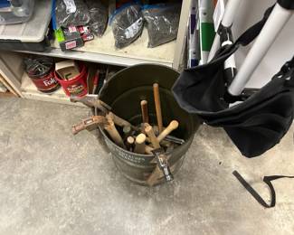 A bucket of Hammers