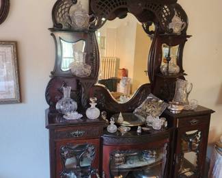 1870 Victoriane Etagere   --comes apart in 3 pieces for easy move.