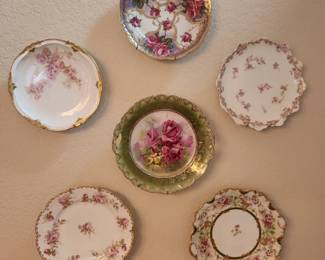 Bavarian, Limoge, German plates --