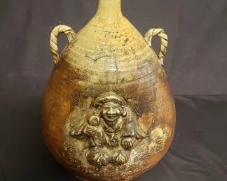 Lot # : 751 - Vintage pottery face jug
