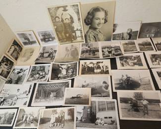 Lot # : 372d - 1950s Actors & military black & white photos,
