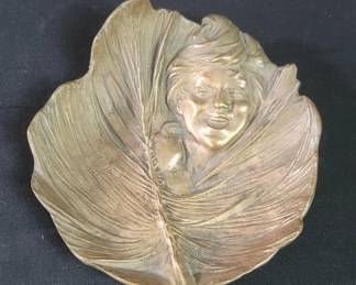 Lot # : 400 - Vintage bronze ashtray
