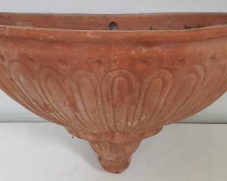 Lot # : 758 - Vintage terracotta wall pocket
