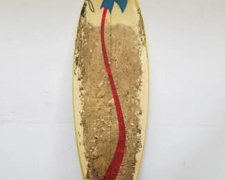 Lot # : 433 - Vintage Bruce Jones surfboard
