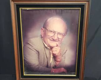 t # : 674 - Framed Billy Barty print

