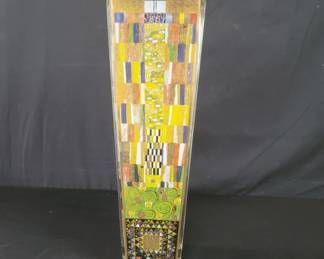 Lot # : 443 - Goebel Artis Orbis Gustav Klimt glass vase
