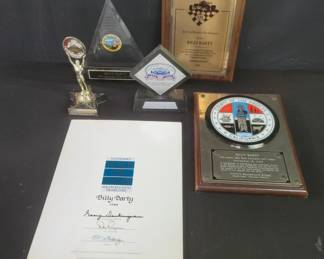 Lot # : 619 - Group of Billy Barty awards

