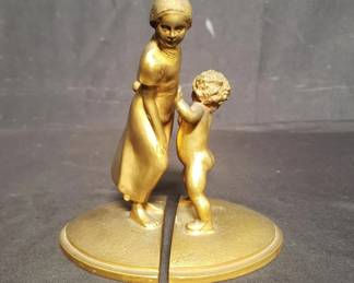 Lot # : 732 - Vintage bronze Jakob Gruber Vienna bookends
