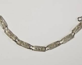 Lot # : 280 - Sterling silver bracelet
