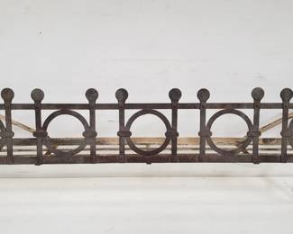 Lot # : 381 - Antique wrought iron wall planter
