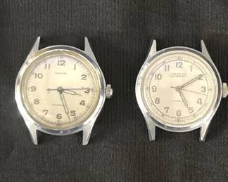 Lot # : 699v - Vintage men’s Swiss wristwatches
