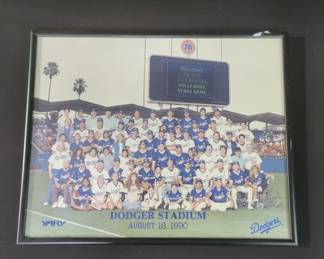 Lot # : 675 - Hollywood Stars Game Dodgers Stadium, August 18,1990

